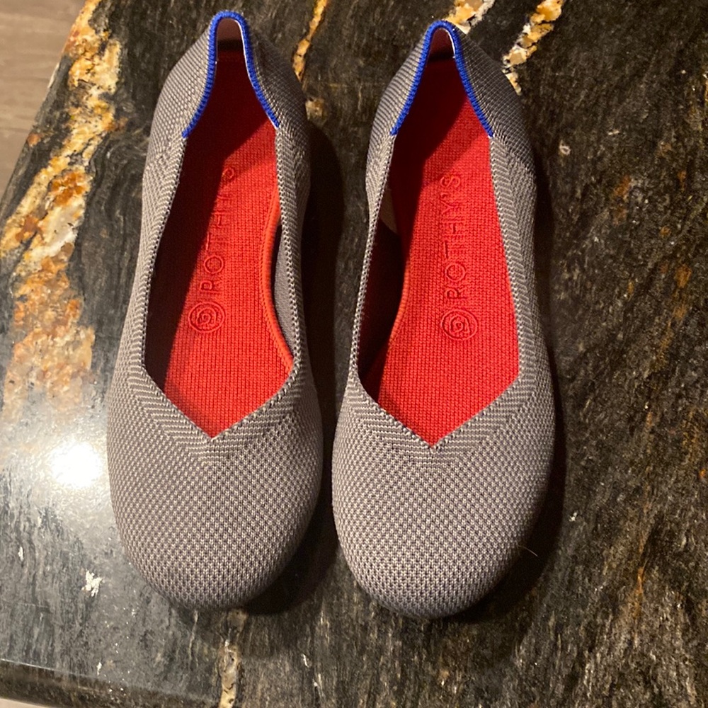 Rothy’s Grey flat